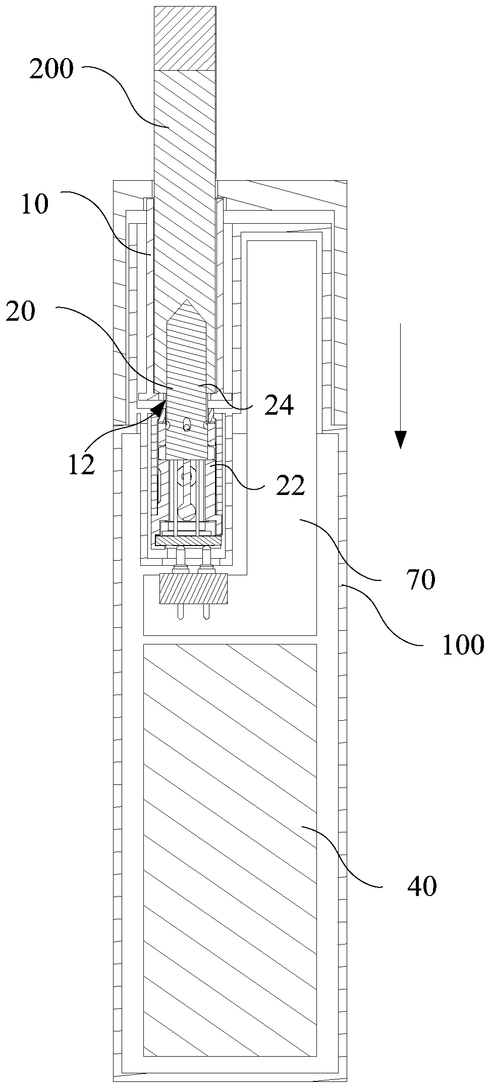 Electronic atomization device