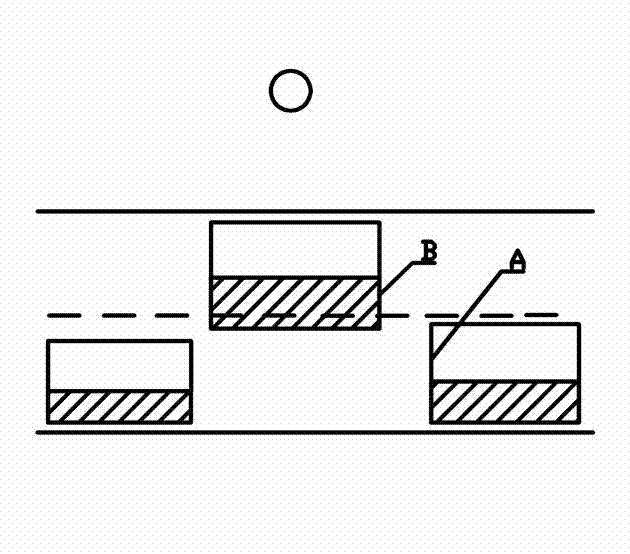 Discrimination device for vehicle distance and vehicle speed