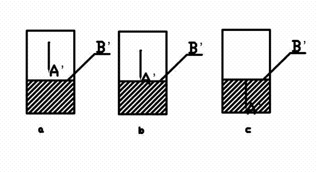 Discrimination device for vehicle distance and vehicle speed