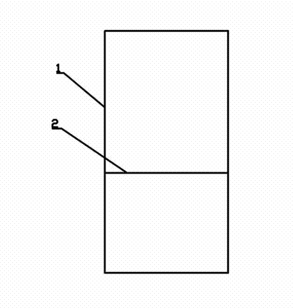 Discrimination device for vehicle distance and vehicle speed