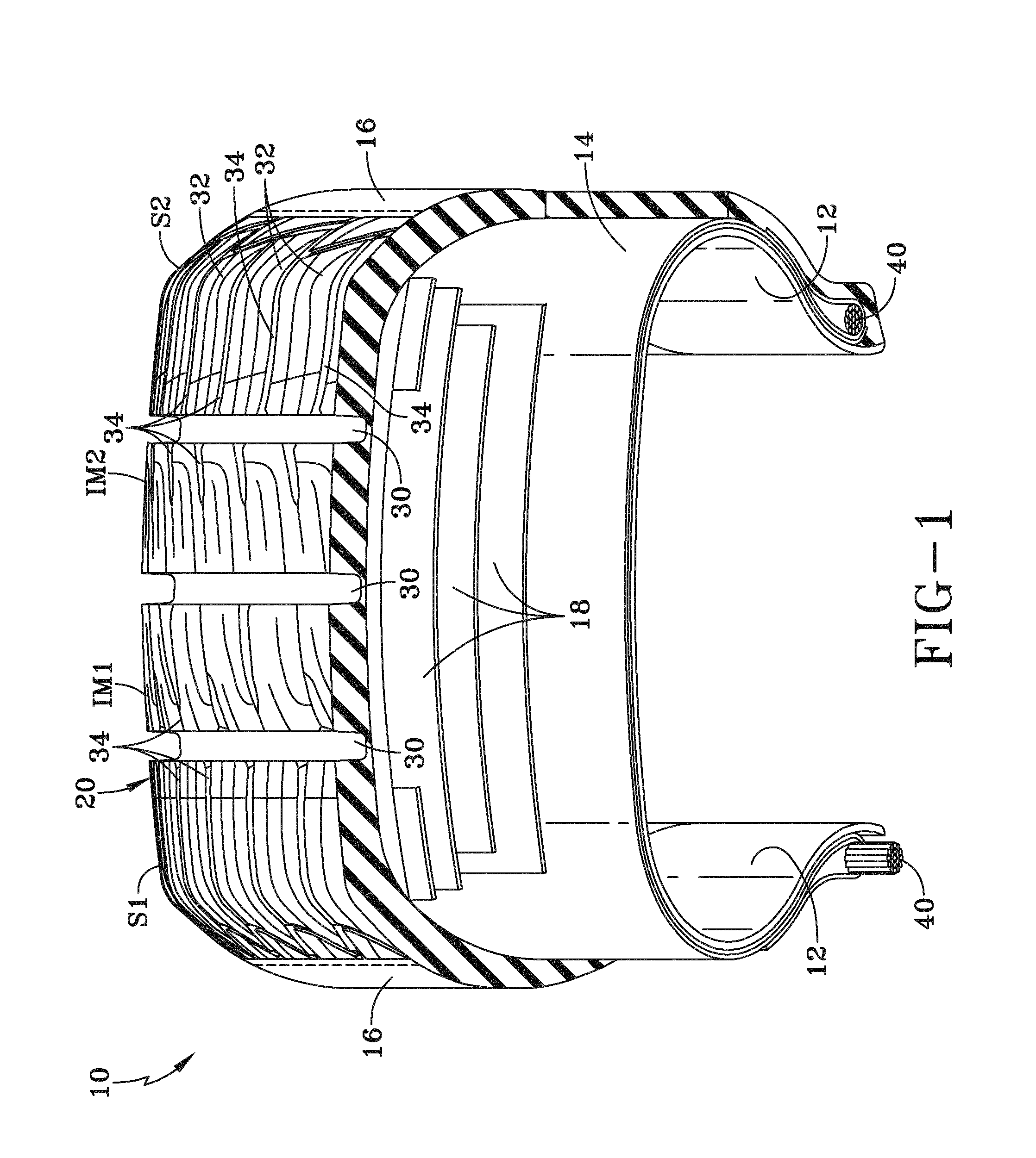 Tire second order harmonics with rib shift methodology