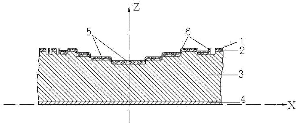 Reinforced wood floor with three-dimensional decorative texture structure and manufacturing method thereof