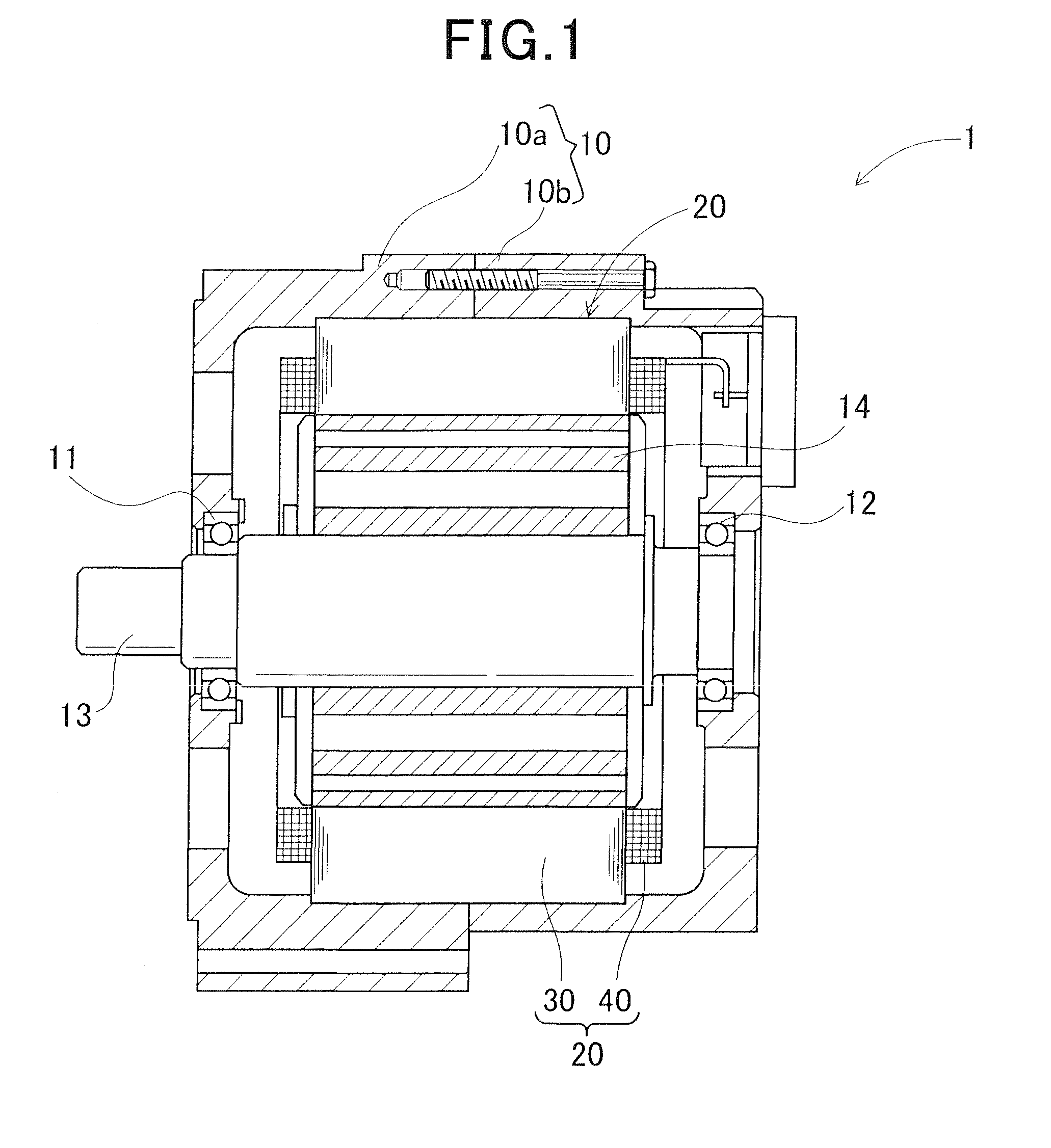 Stator for rotating electric machine