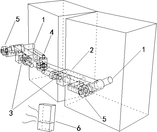 Crack deformation monitor