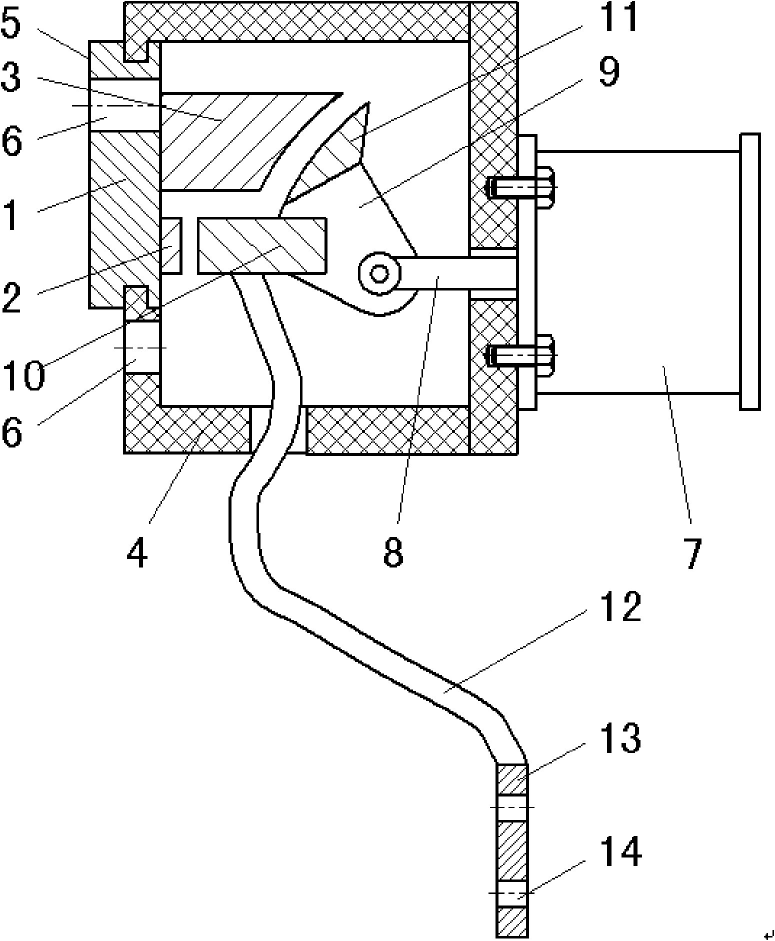 Arc-extinguishing commutation switch and manufacture method thereof