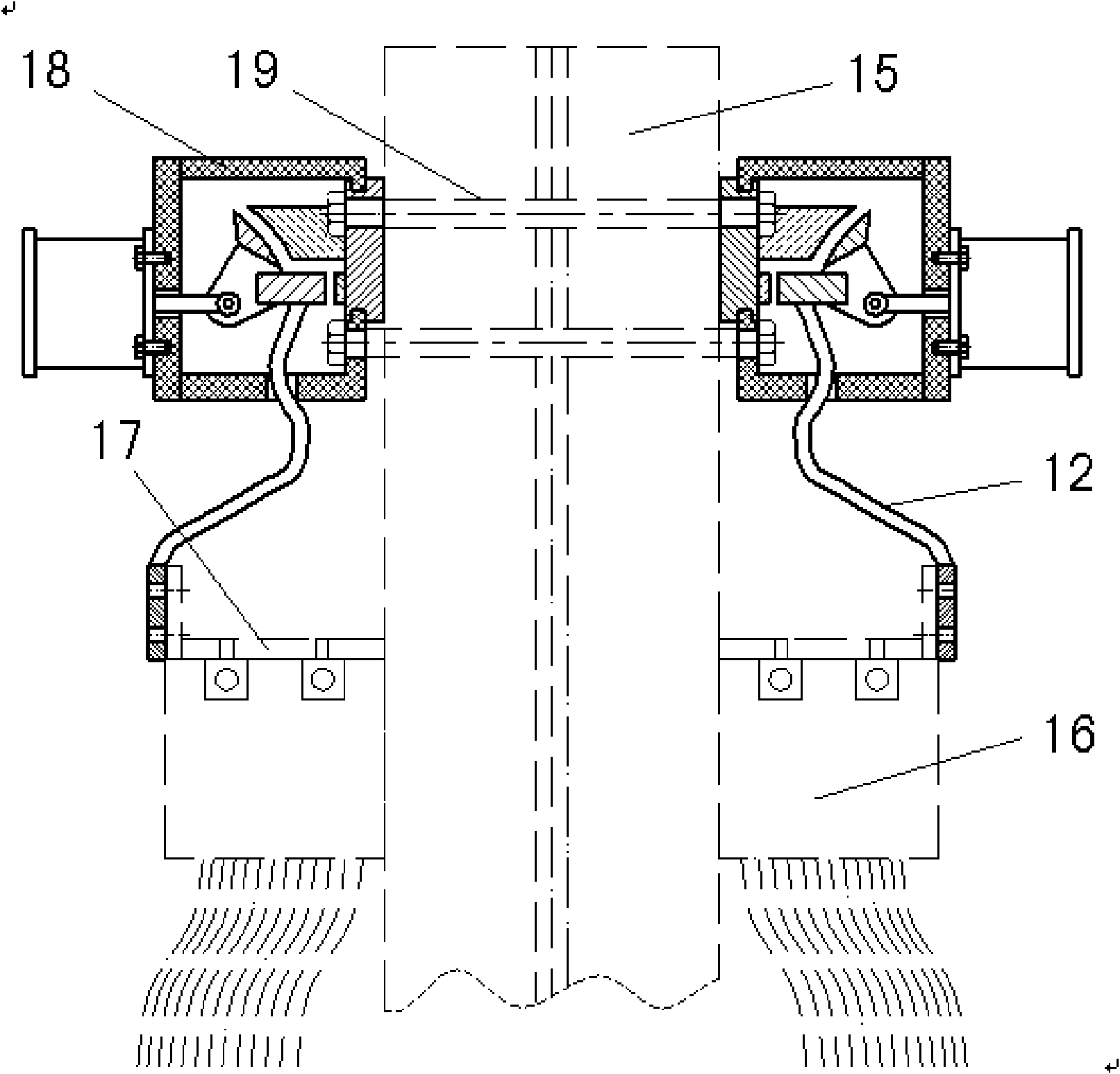 Arc-extinguishing commutation switch and manufacture method thereof