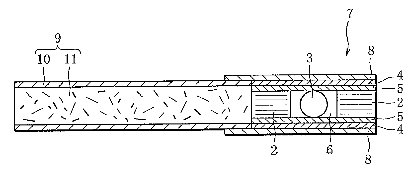 Cigarette filter  and capsule filter cigarette using same