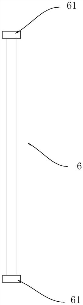 Spring rod suspension type oscillation blending device