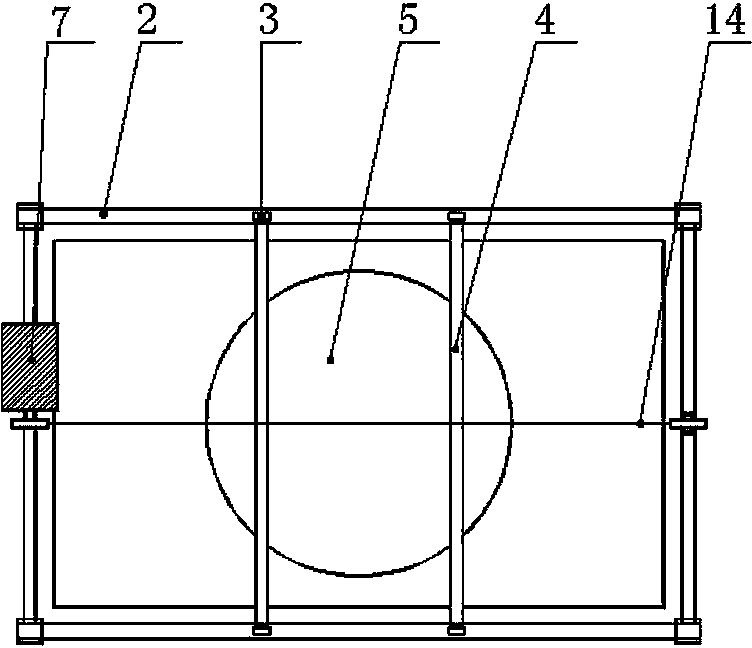 Tornado testing device for building wind engineering