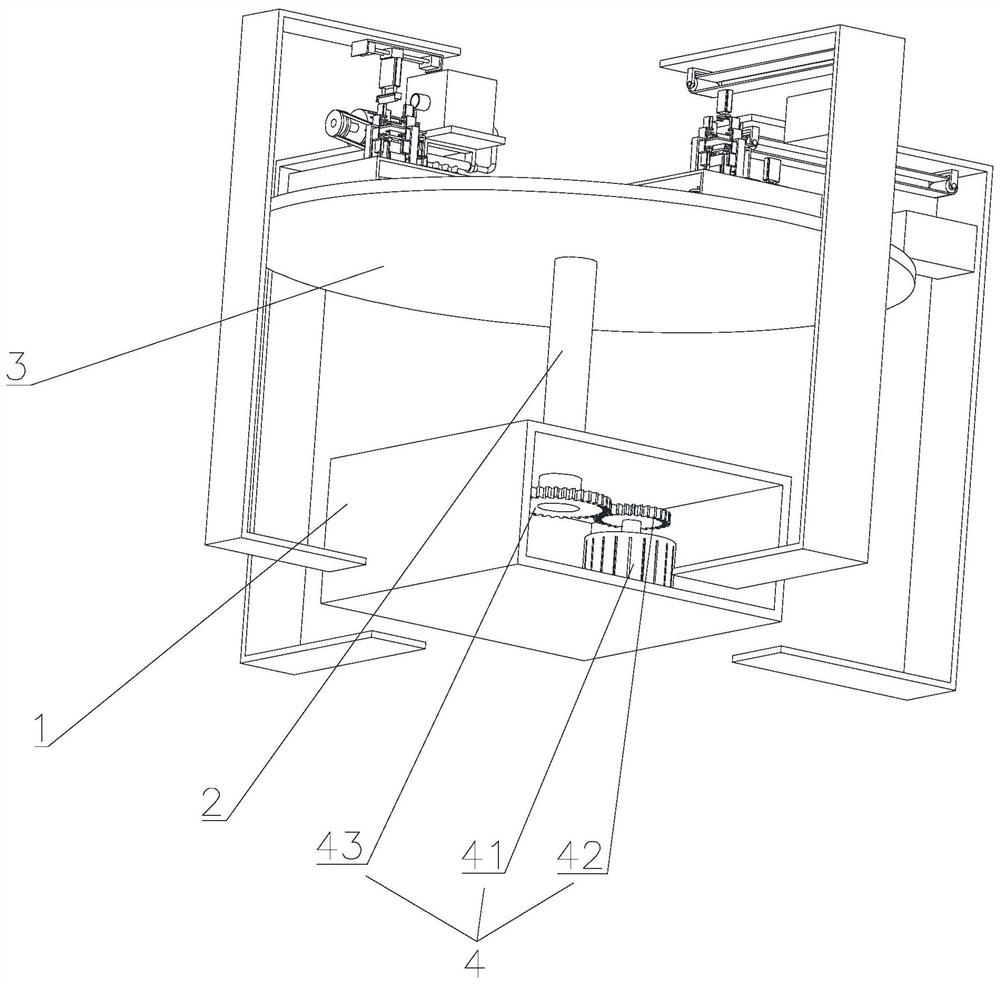 Automatic supporting plate device for fur