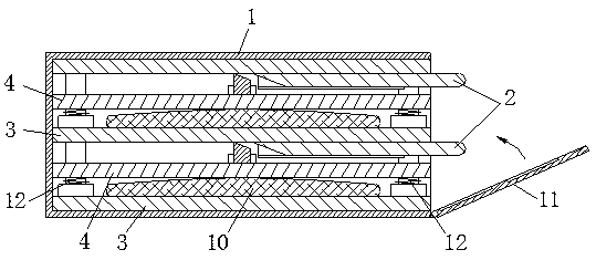 Convenient medical stem cell preservation device