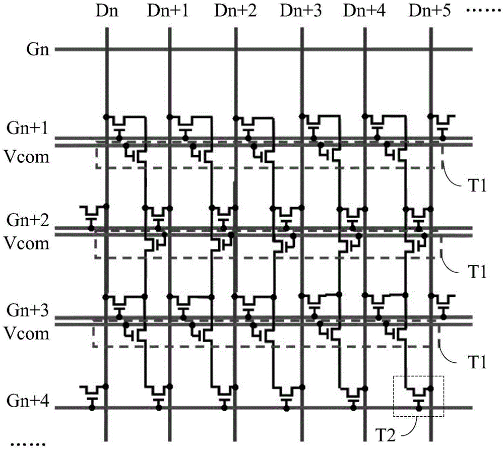 Array substrate and display driving method thereof and display device