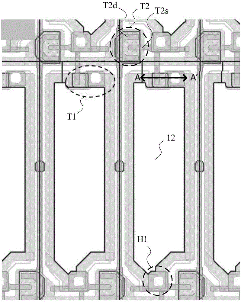 Array substrate and display driving method thereof and display device