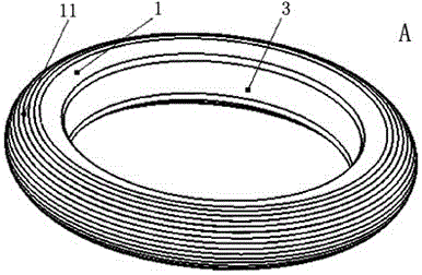 Steering wheel sleeve having functions of wide antimicrobial spectrum and far infrared health care, and preparation method of steering wheel sleeve