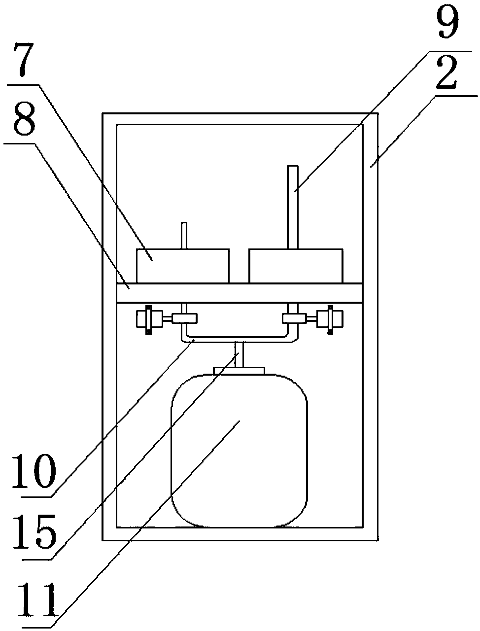 Drainage device for thyroid postoperation