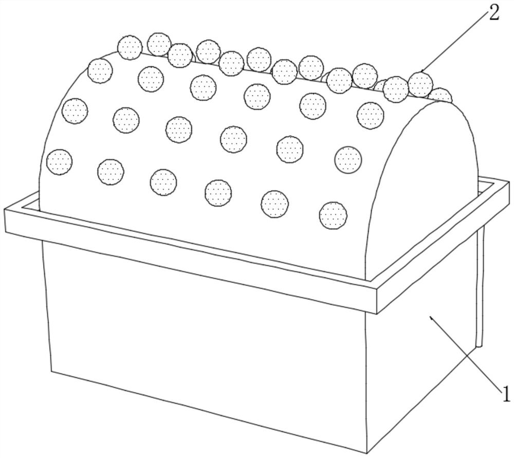 Seasonal photosensitive self-regulation novel agricultural greenhouse