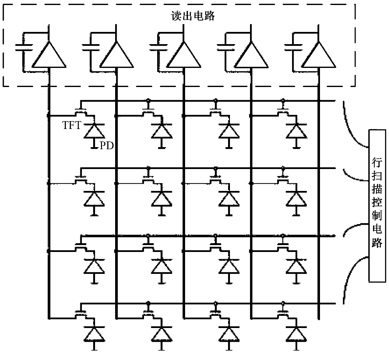 An X-ray image sensor and its method for eliminating image afterimage