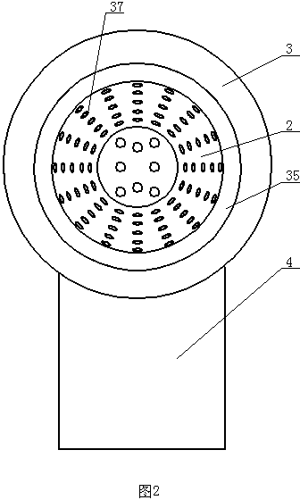 Demisting device of dedusting fan