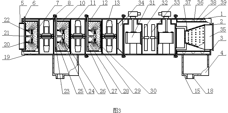 Demisting device of dedusting fan