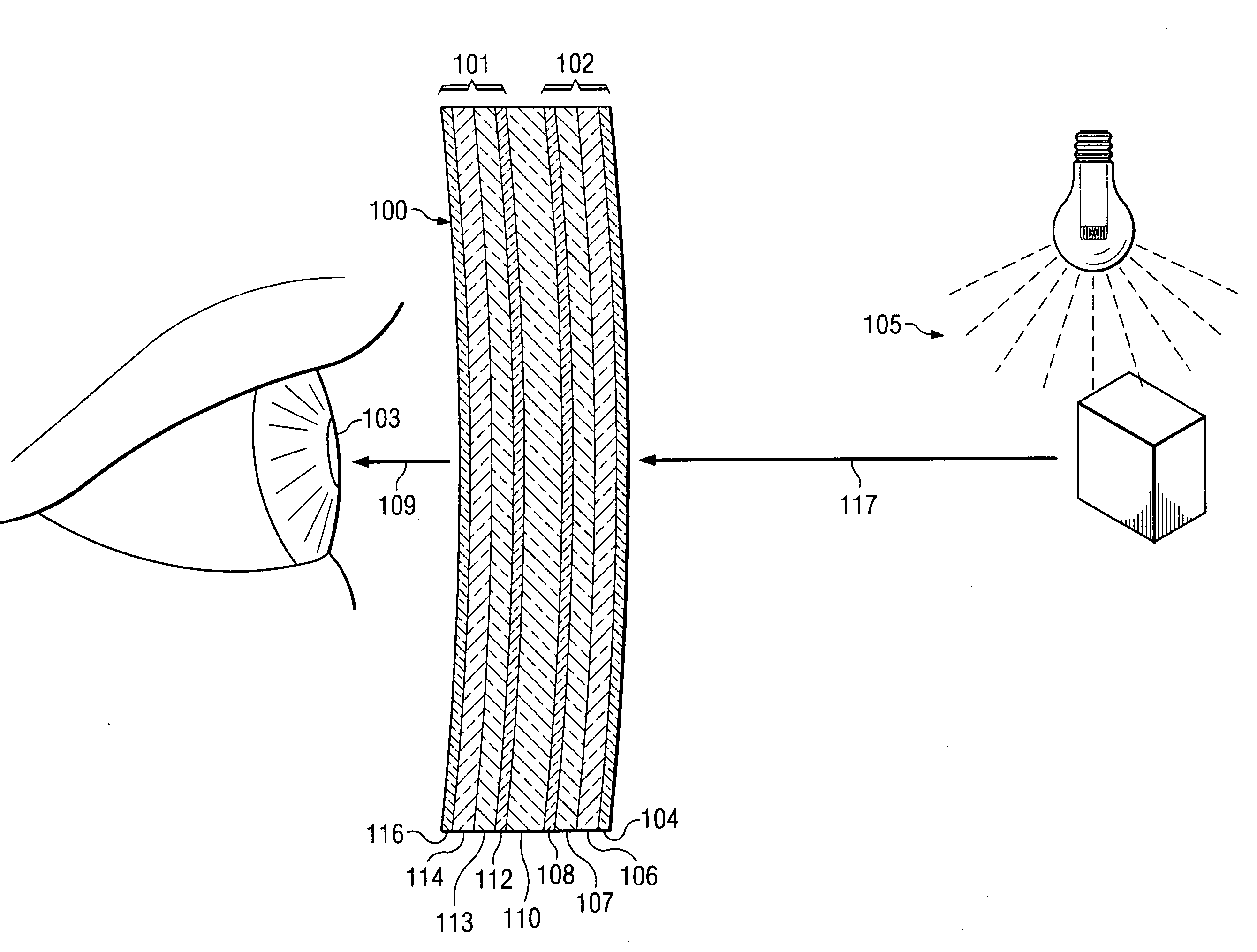 Apparatus and method for adjustable variable transmissivity polarized eye glasses