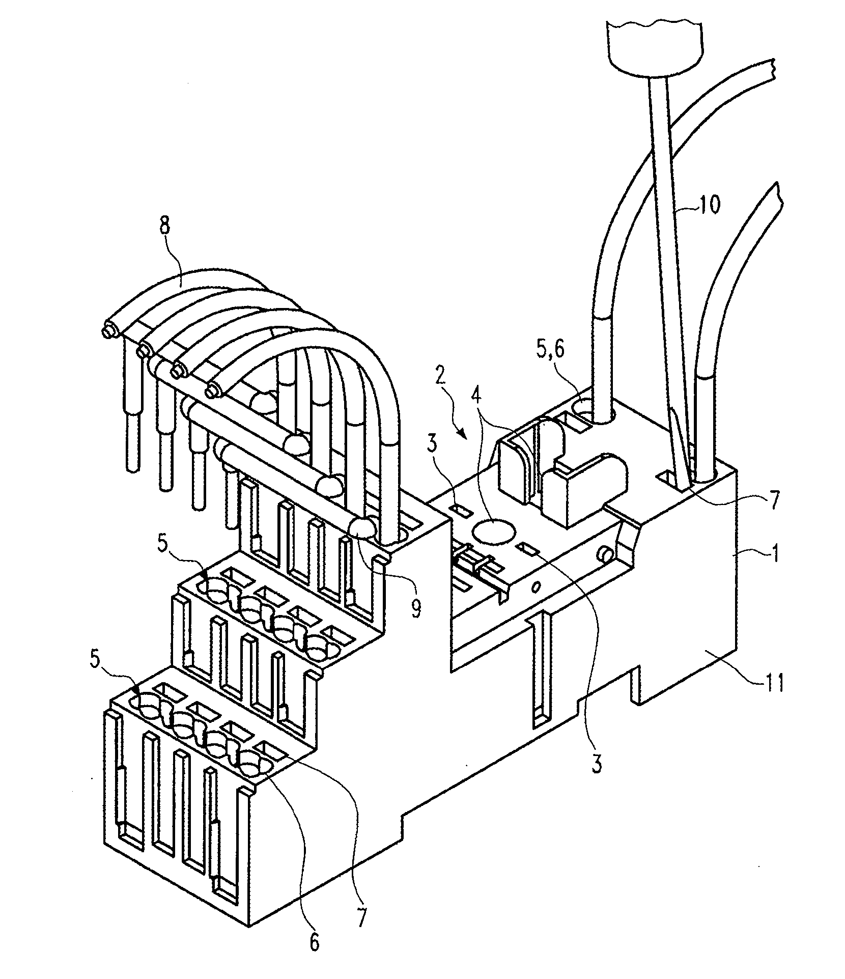 Electrical Component, in Particular Relay Socket, Having Spring Clamps, and Method for the Manufacture Thereof