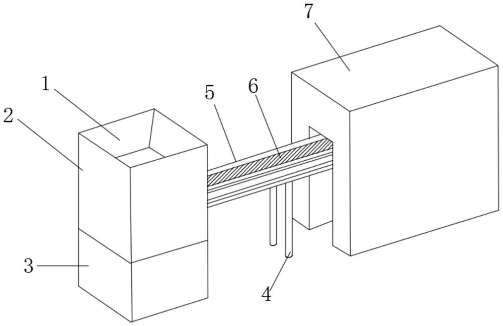 Scalding device and agricultural product processing equipment