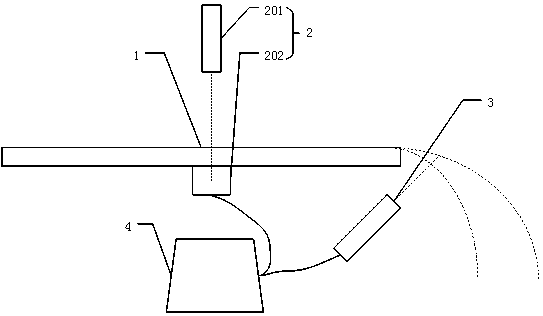 Recognition and transportation device, material recognition and transportation method and industrial robot