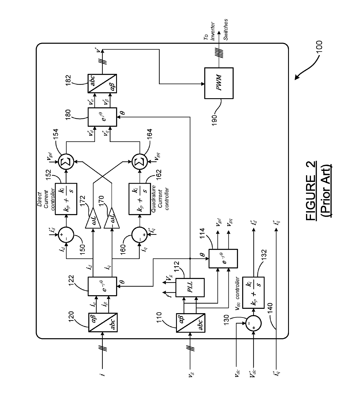 Three phase inverter dc-link voltage control method for reactive power overload transient process