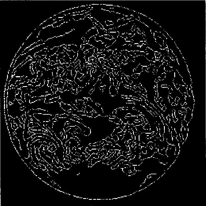 Method for capturing and tracing extended beacon for deep space optical communication