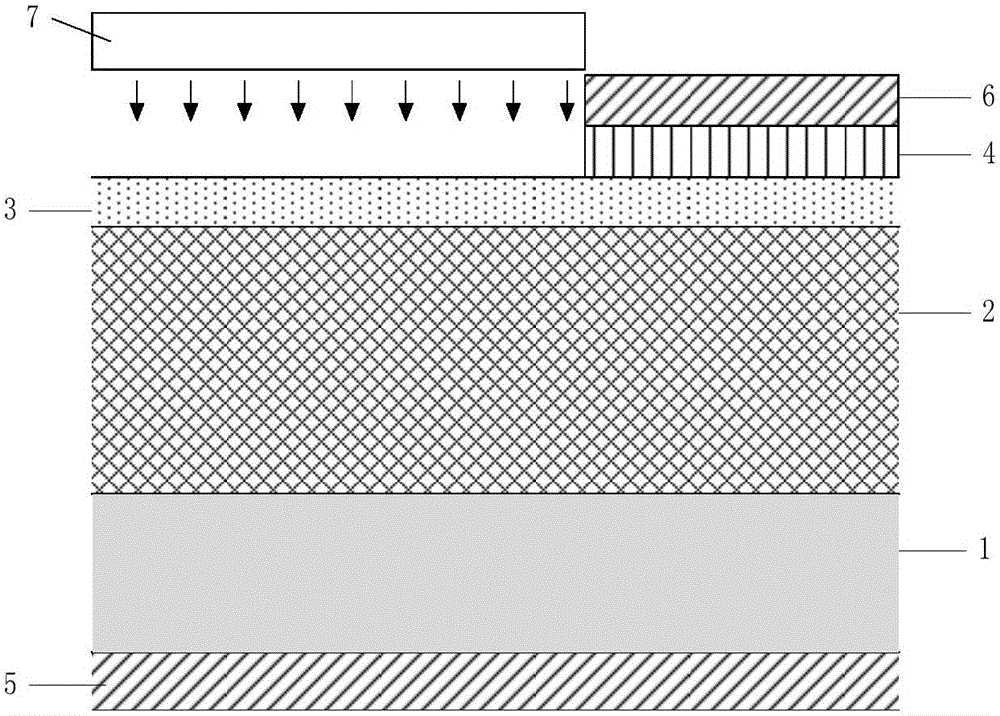 Sandwich tandem pin structure α-irradiated battery and preparation method thereof