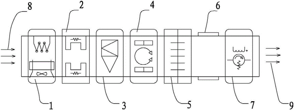 Wear particle online monitoring method using centrifugation, adsorption and adjacent capacitance