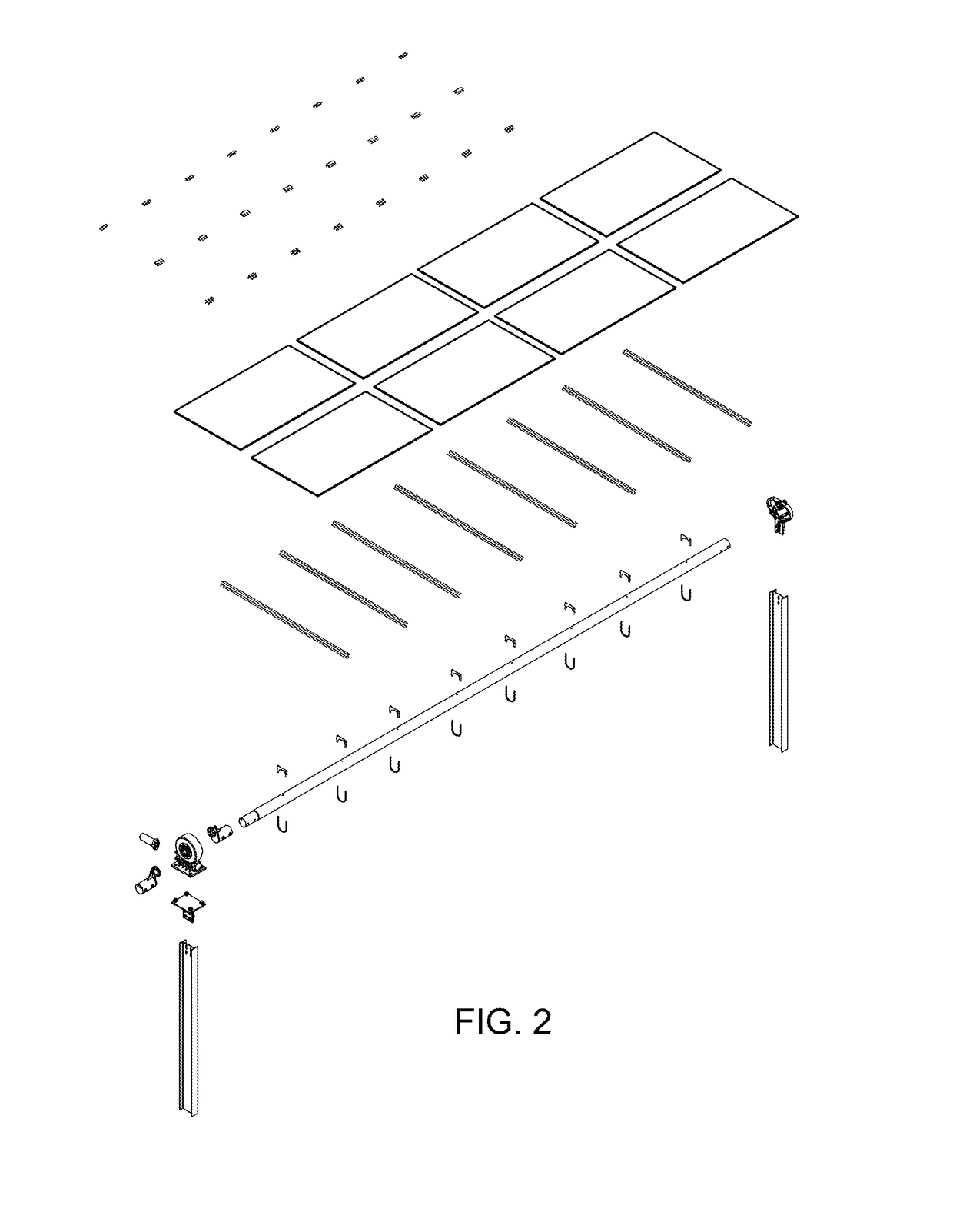 Off-set swivel drive assembly for solar tracker