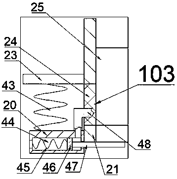 Sidewalk granite plate laying device