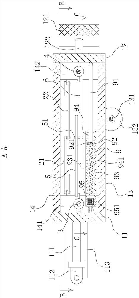 Anti-collision device for anti-collision buffer vehicle