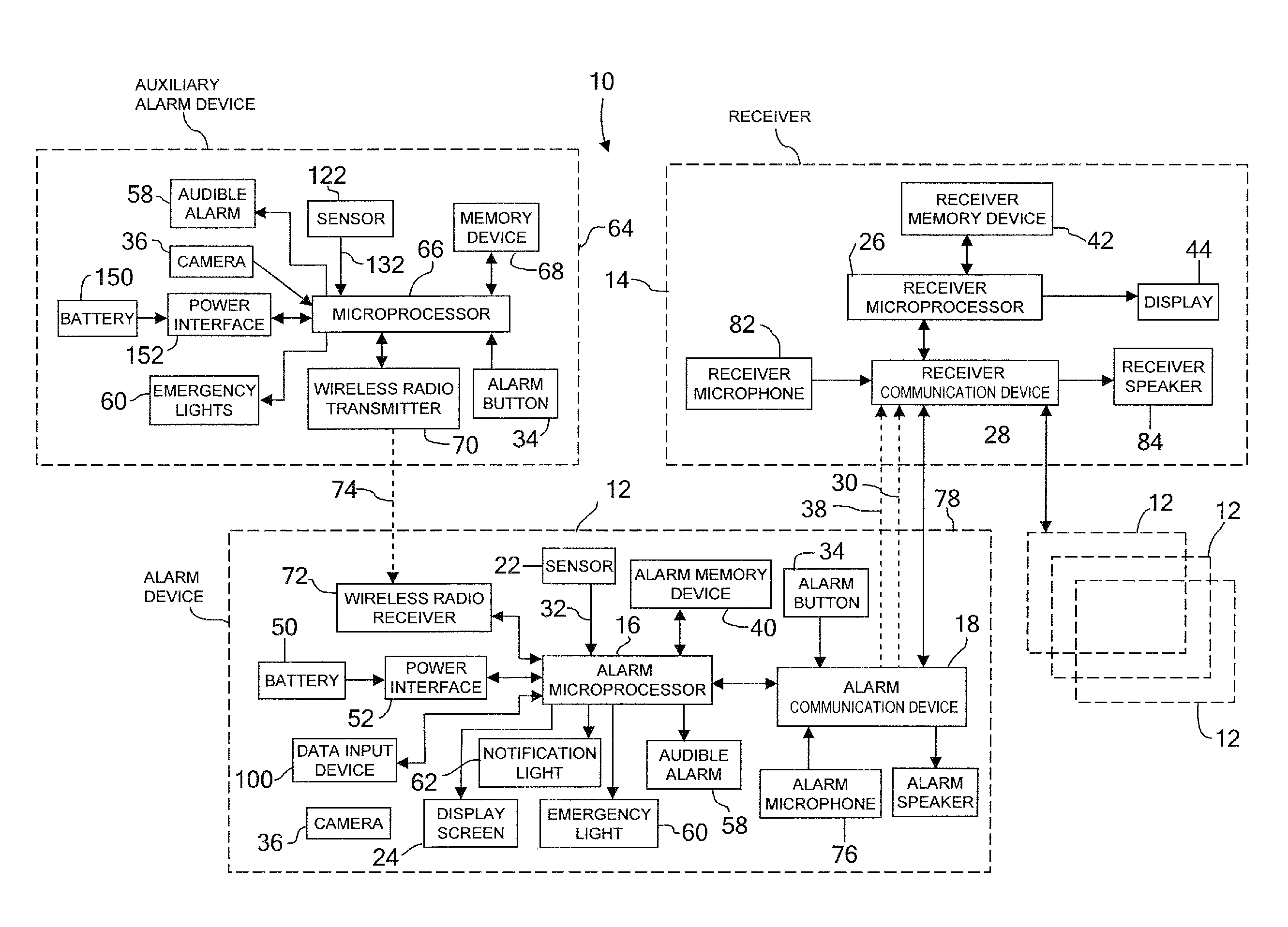 Automated computerized alarm system