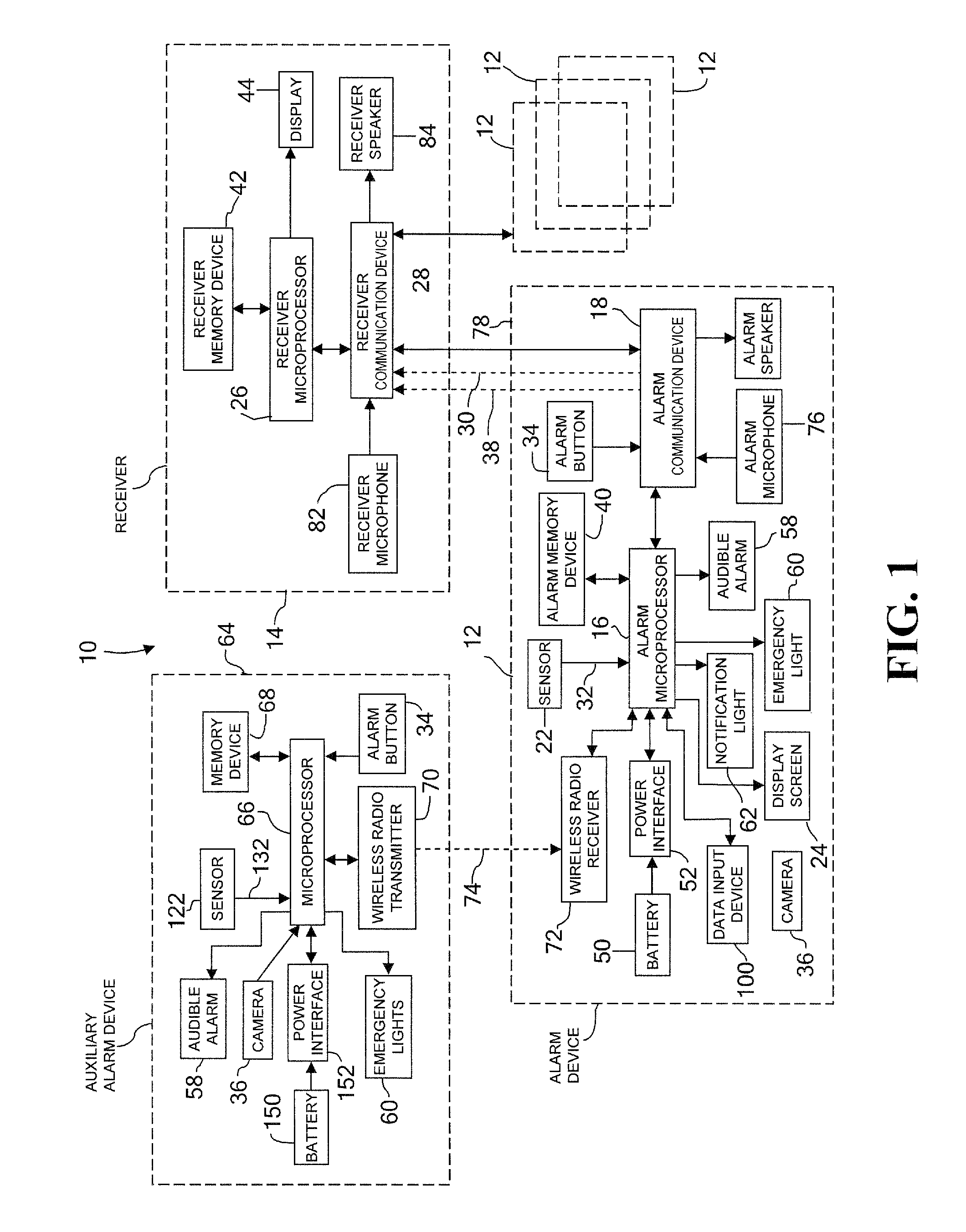 Automated computerized alarm system