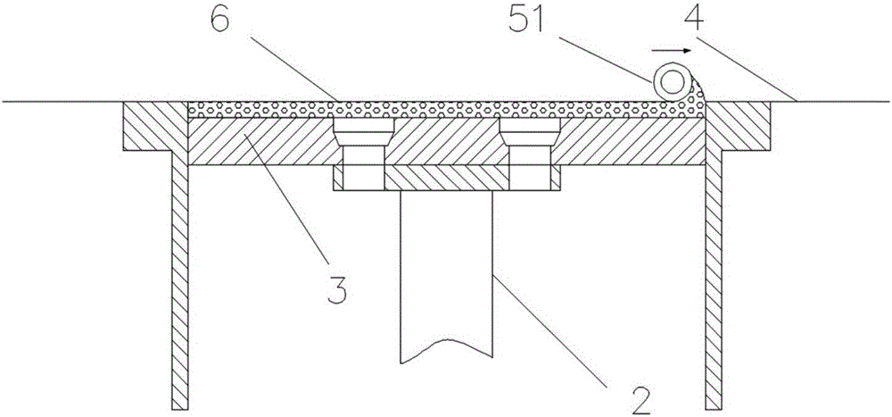 Rapid manufacturing method for sprayed and cured molding sand