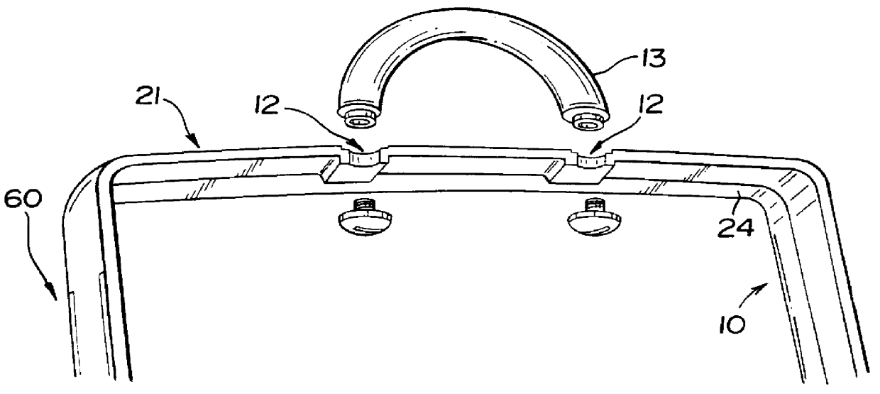 Suitcase with variable capacity