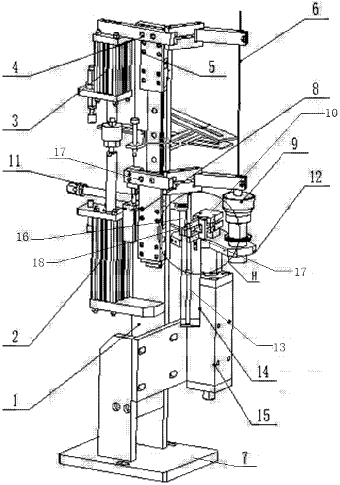 An automatic injection device for pills applied to uhp lamp bulbs