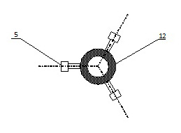 Method and device for directionally solidifying liquid/solid interface based on ultrasonic wave modulation