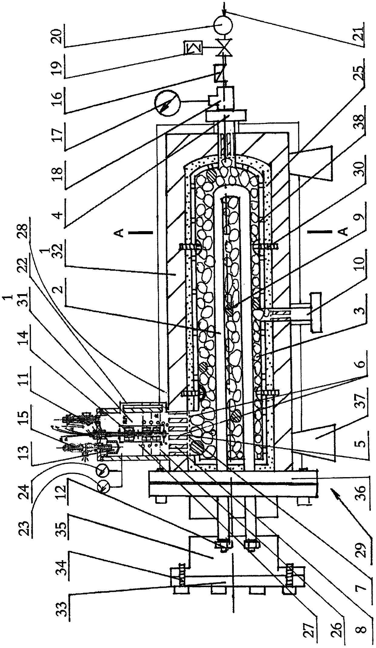 Method for minimizing degree of explosion of steam boiler vessel and device thereof