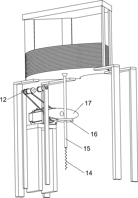 Equipment for winding paper cups into cylinders