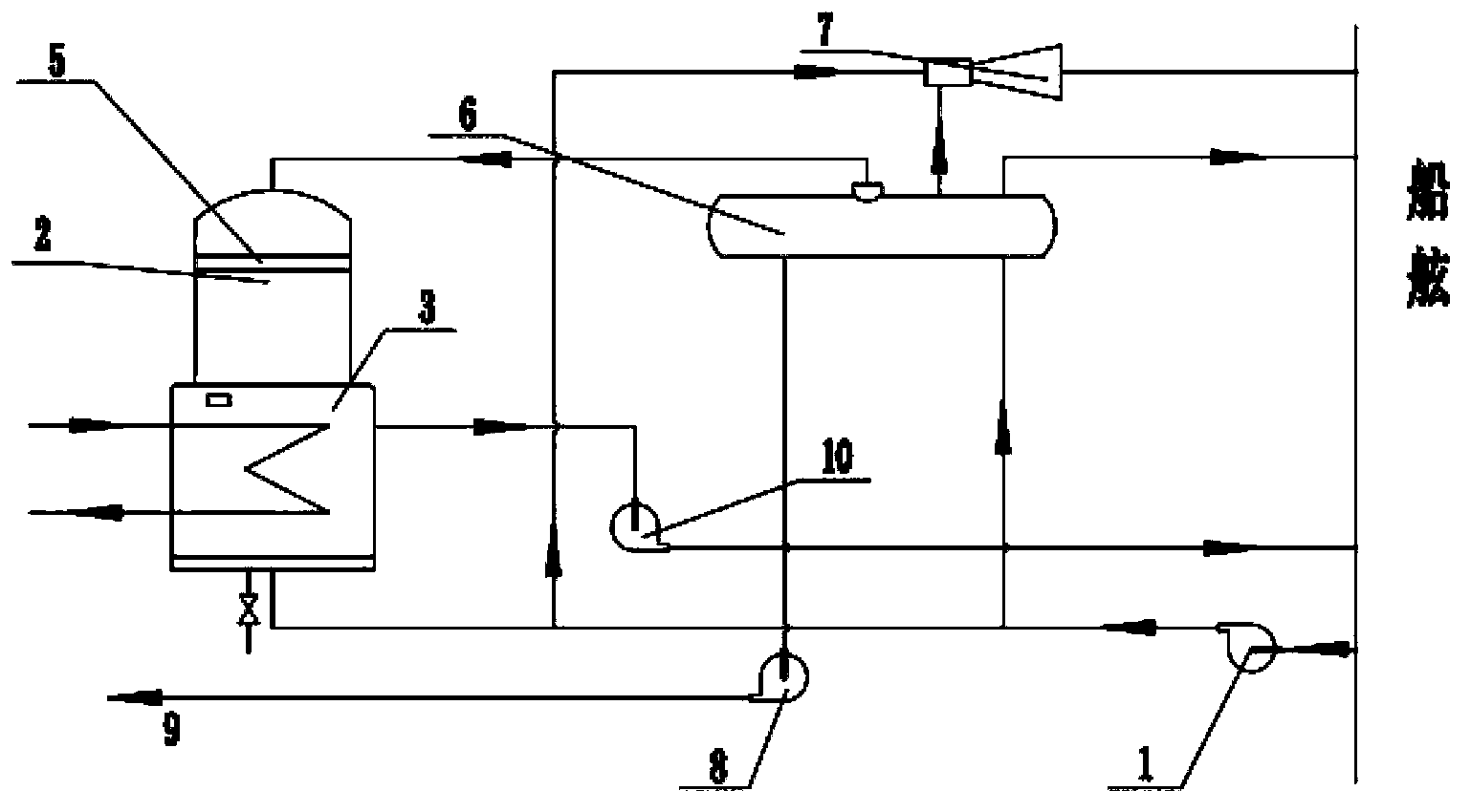 Marine seawater desalination system with cleaning function, and cleaning method