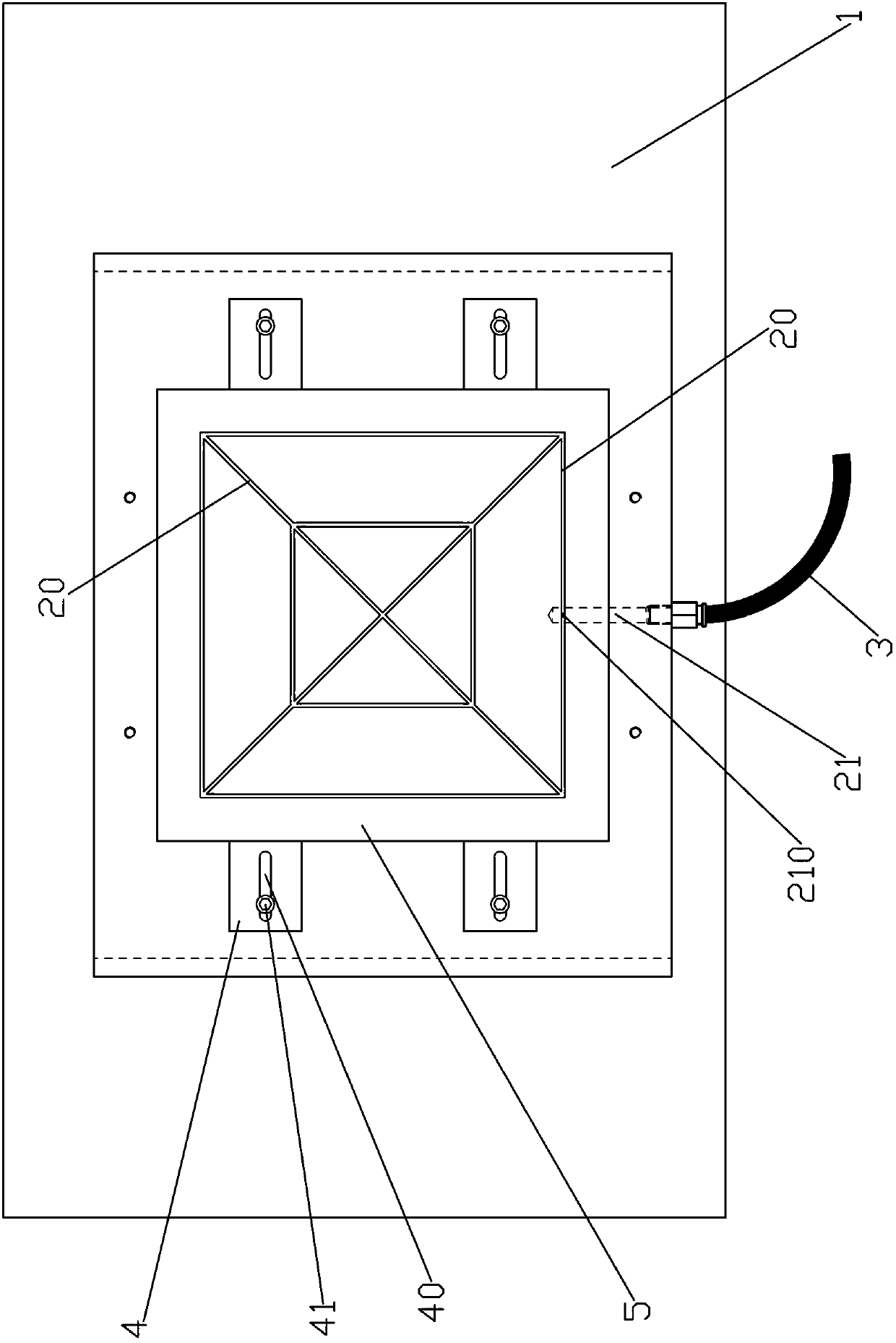 Flat grinder using vacuum chuck