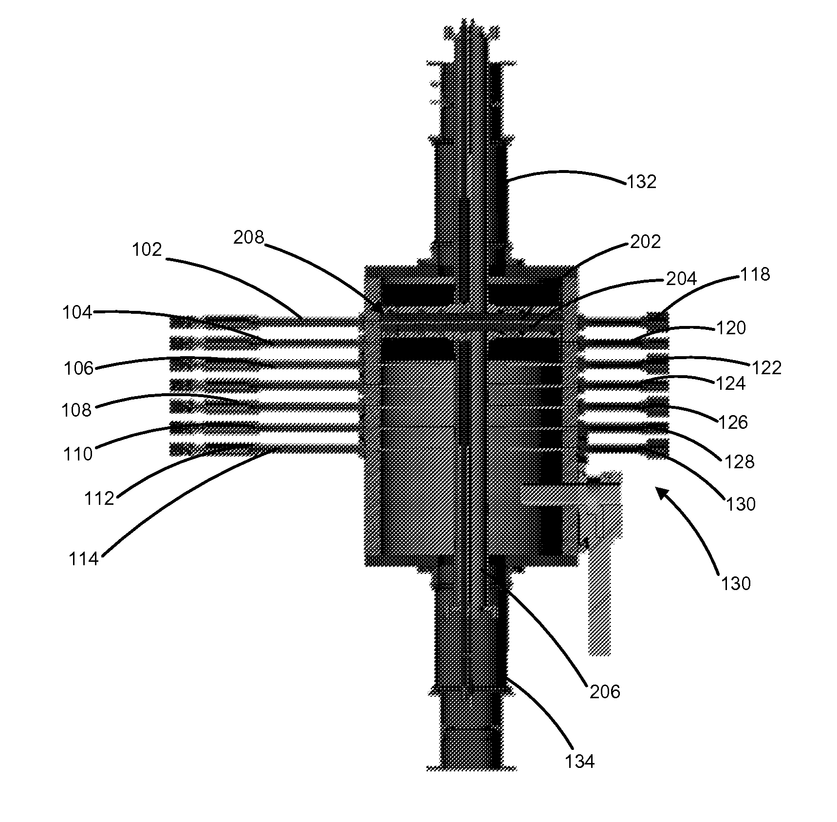 Multi-zone reactor, system including the reactor, and method of using the same