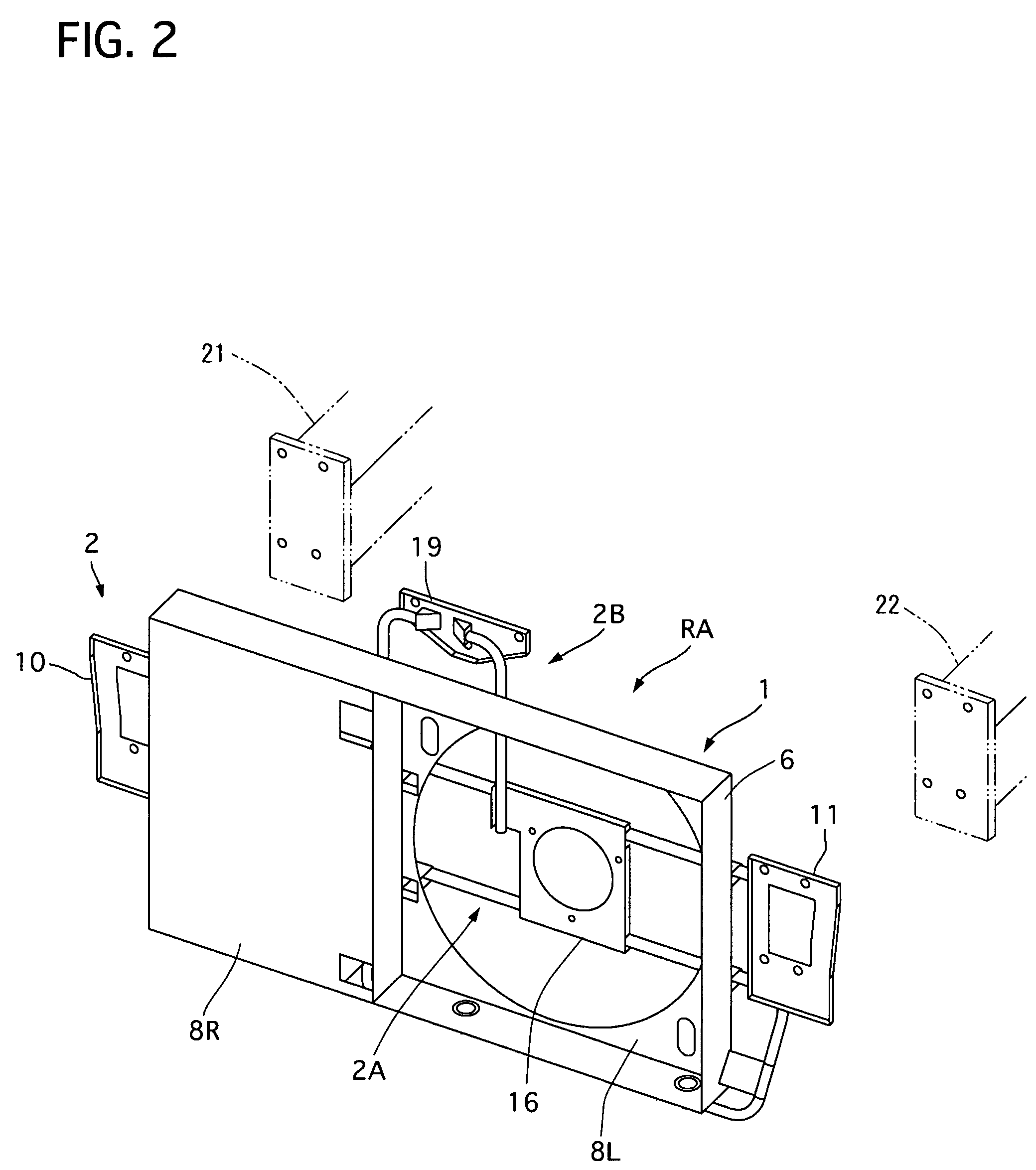 Radiator core support