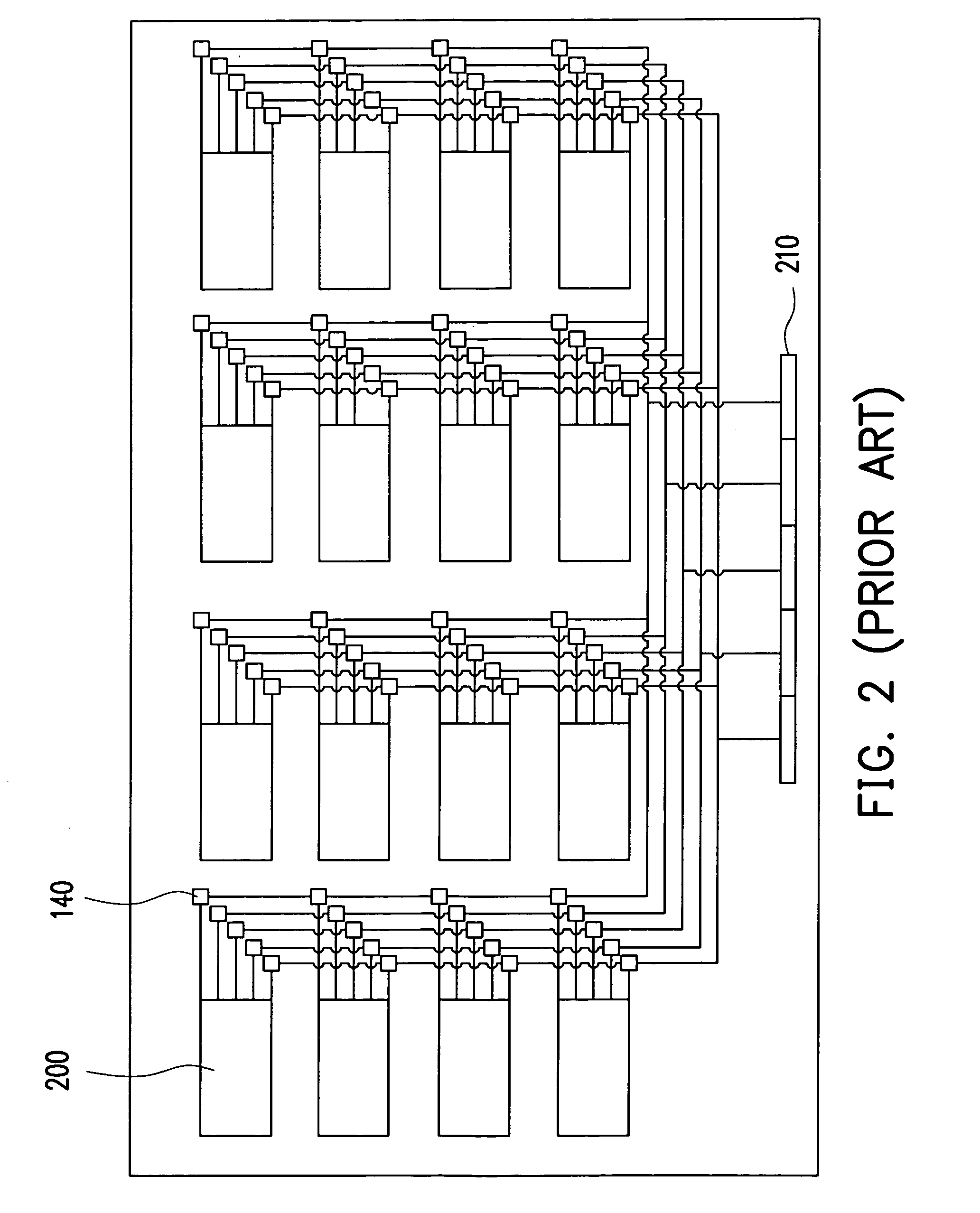 Inspecting circuit layout for LCD panel and fabricating method for LCD panel