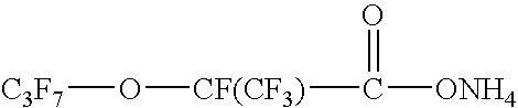 Aqueous polymerization of fluorinated monomer using polymerization agent comprising fluoropolyether acid or salt and short chain fluorosurfactant