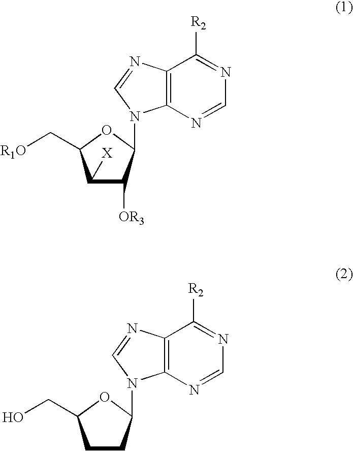 Method for producing nucleoside derivatives