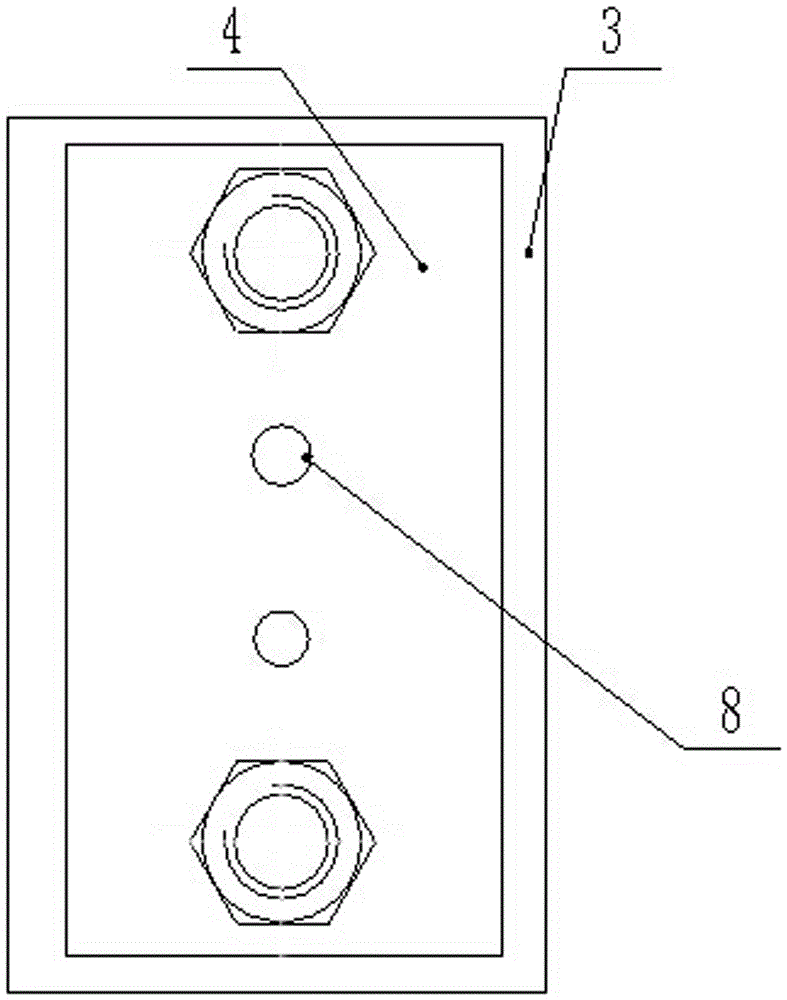 A transformer winding temperature measuring device